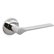 LAMA L Door Handle With Yale Key Hole -